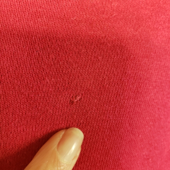 Authentic vintage 90’s B.U.M. Equipment Sweater fuchsia - Picture 7 of 11